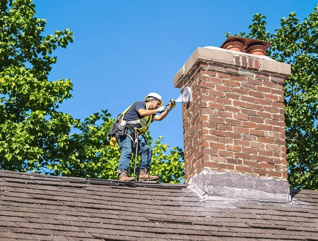Twinsburg Chimney Sweep performing an inspection with advanced tools in Twinsburg, OH