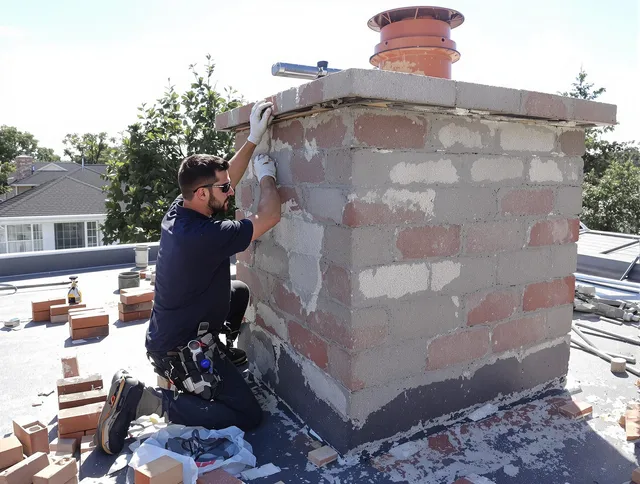 Advanced chimney repair process by Twinsburg Chimney Sweep in Twinsburg, OH
