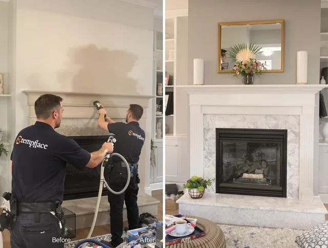 Professional soot removal by Twinsburg Chimney Sweep team in Twinsburg, OH
